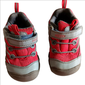 KEEN Kids Vibrant Pink & Gray Outdoor Rubber Sole Sneakers